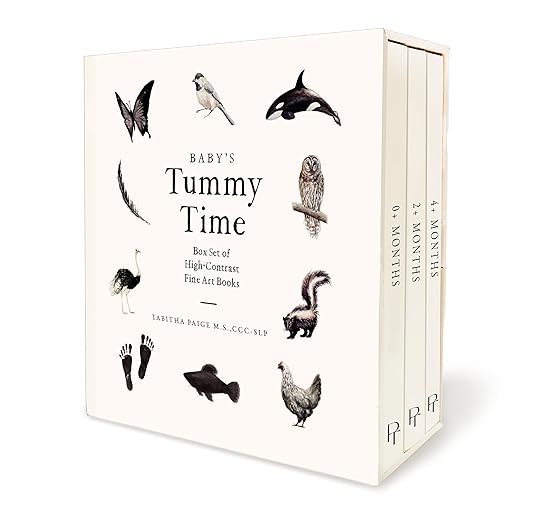 Baby's Tummy Time Book Box