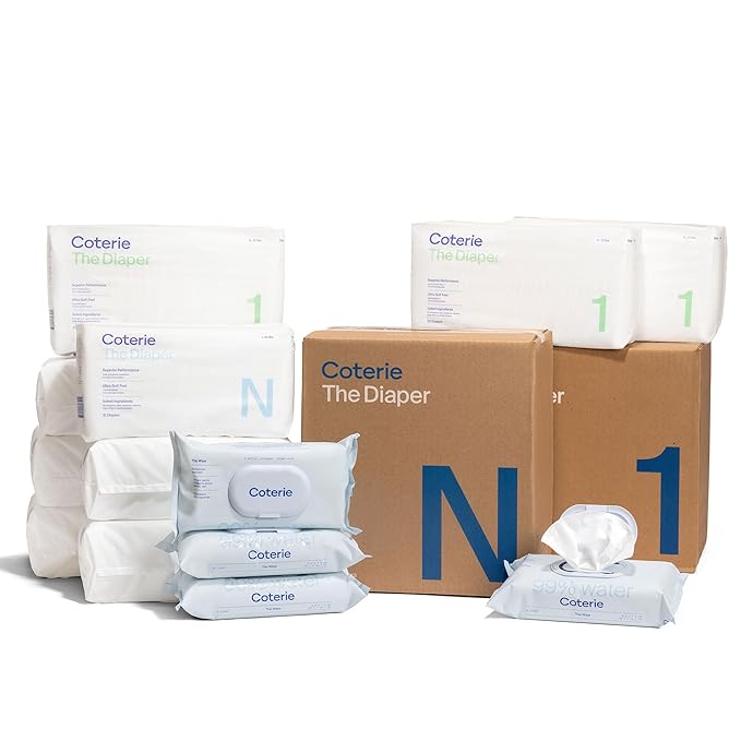 Coterie Baby Diapers + Wipes Kit