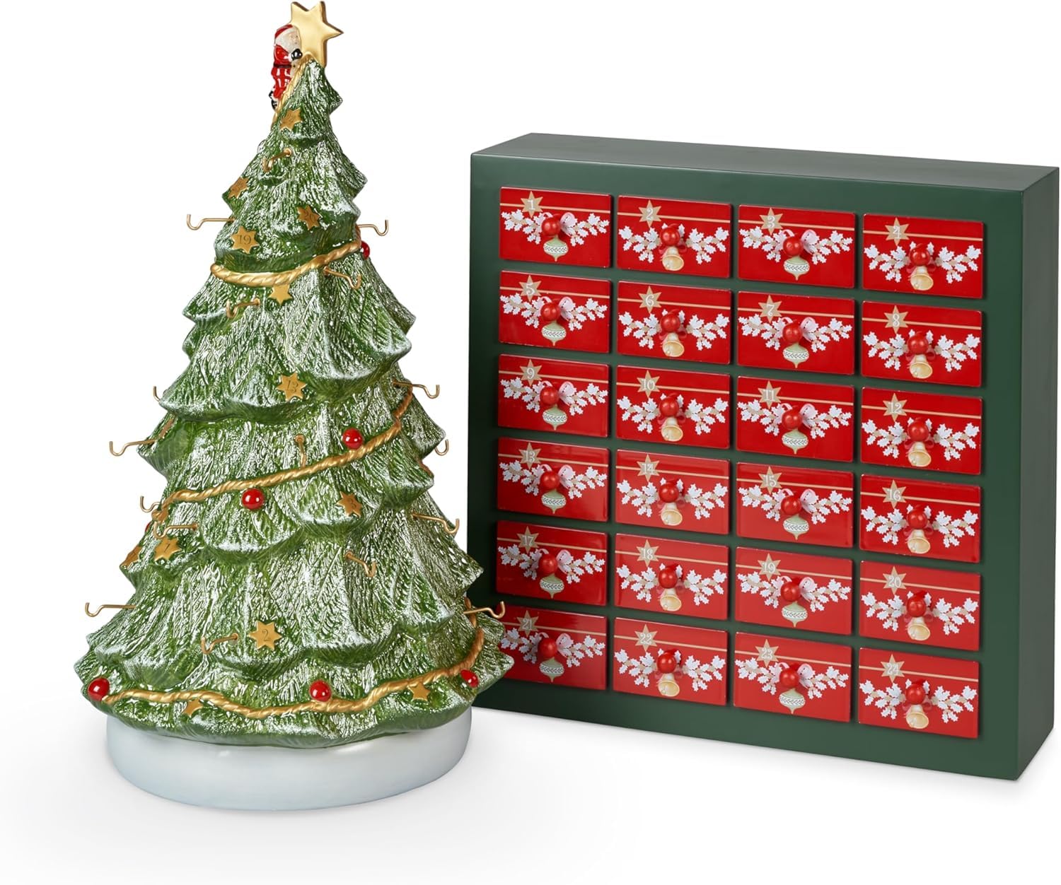 Christmas Toys Memory 3D Tree Advent Calendar in Multi