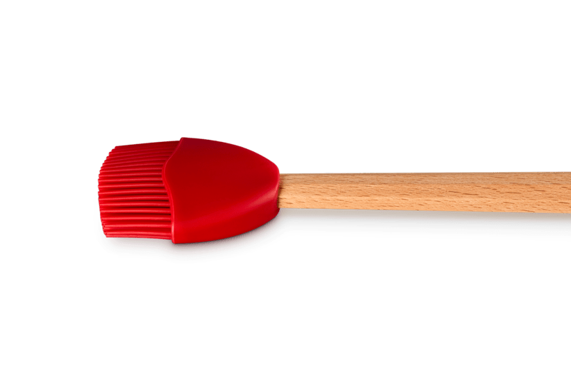 Signature Silicone Basting Brush in Cerise