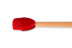 Signature Silicone Basting Brush in Cerise
