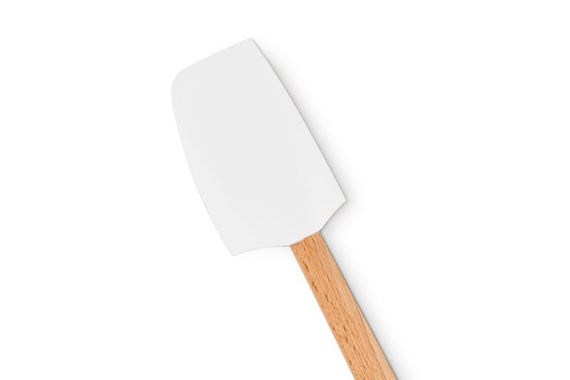 Signature Silicone Medium Spatula in White
