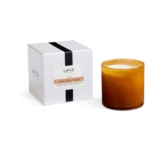Amber Black Vanilla Signature Candle