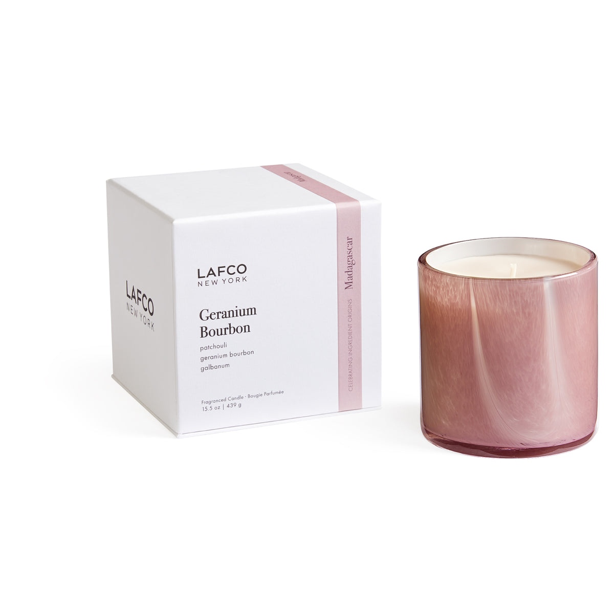 Geranium Bourbon Signature Candle
