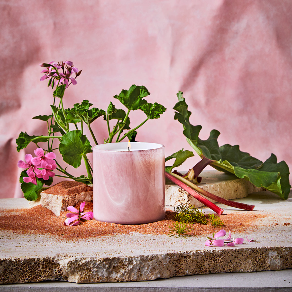Geranium Bourbon Signature Candle