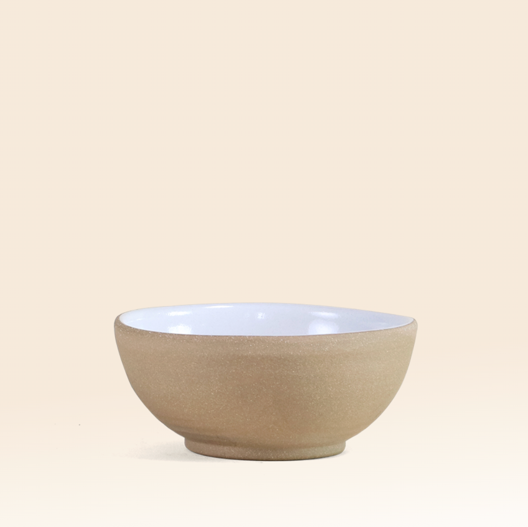 5.75" Cereal Bowl (Toasted/White)