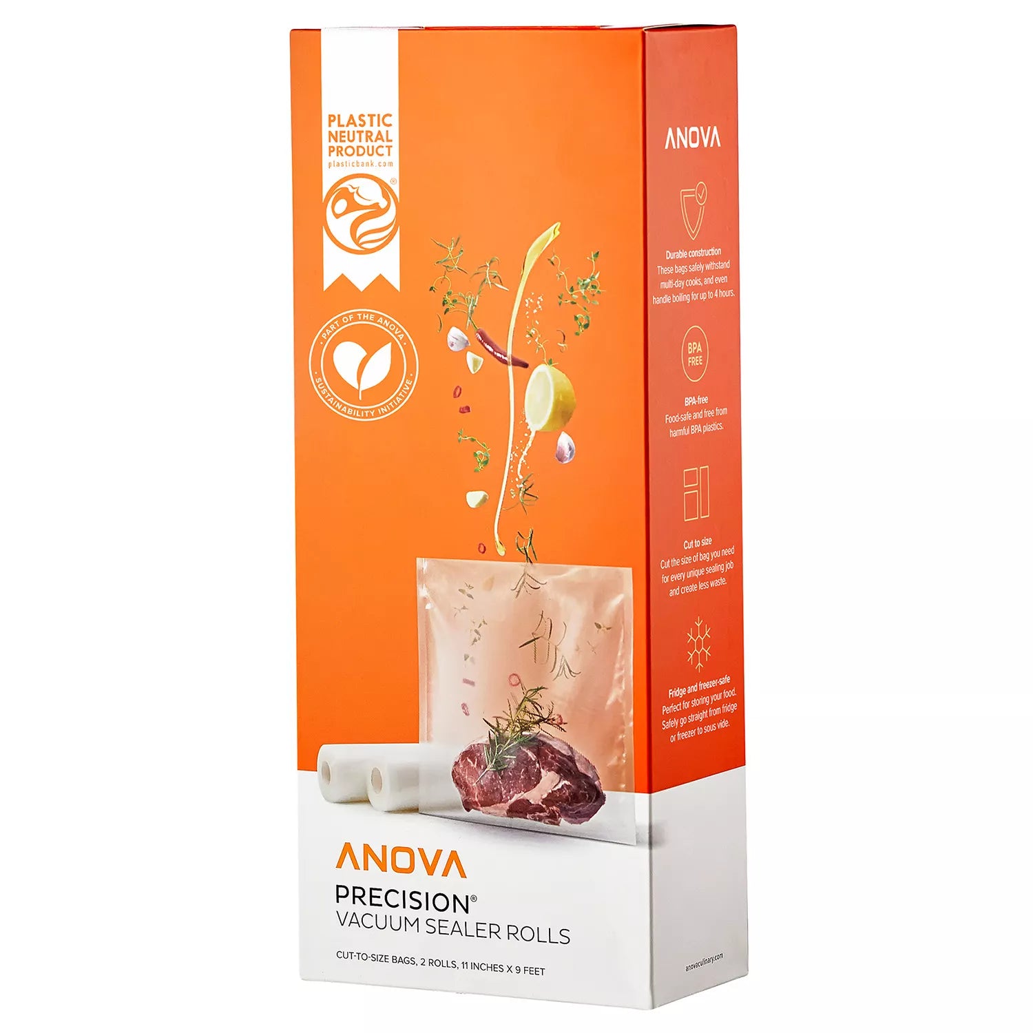 Anova Precision® Vacuum Sealer Bags, 2 Rolls