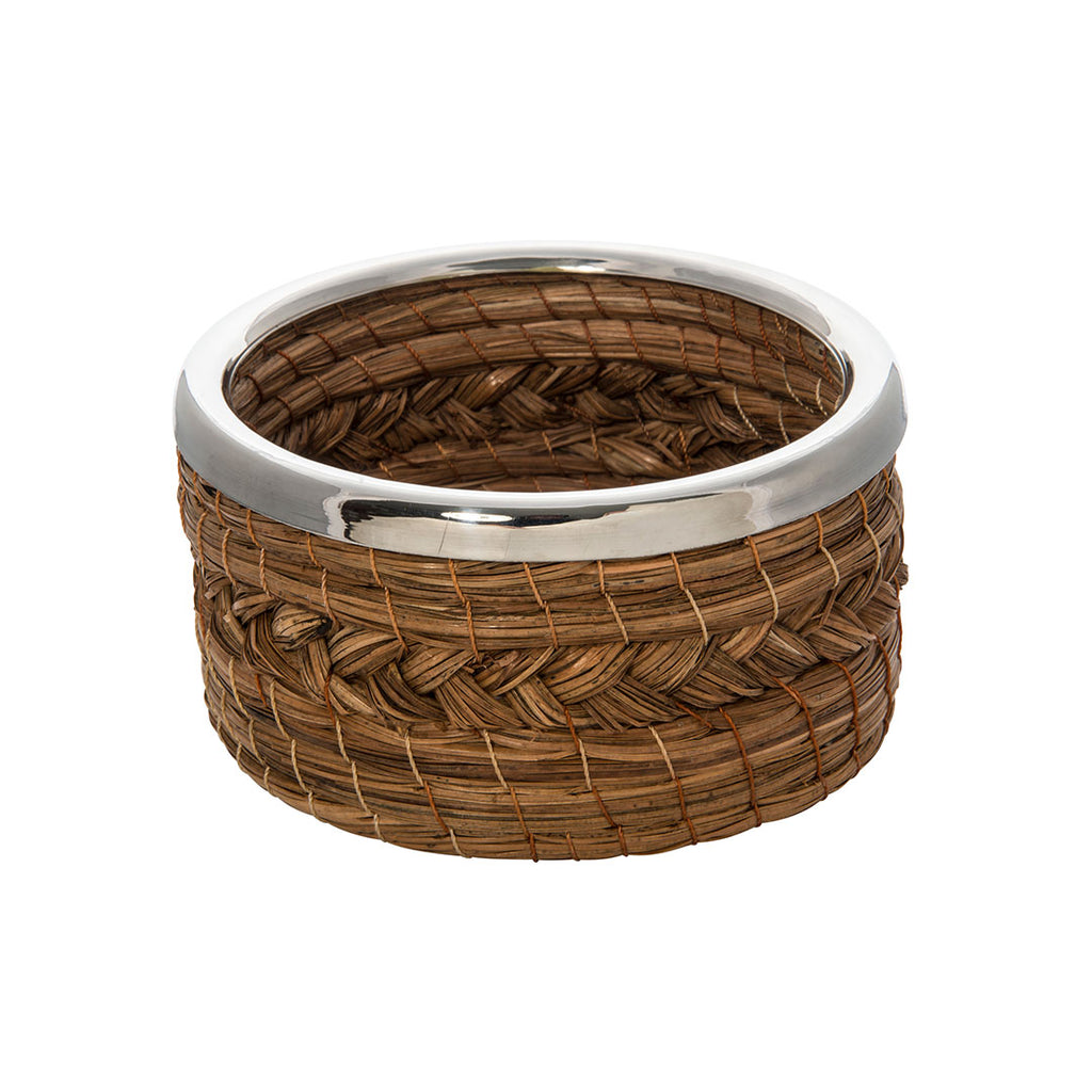 Braided Pine Needle Wine Coaster