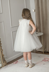 Jackie White Tulle Dress - Petite Maison Kids
