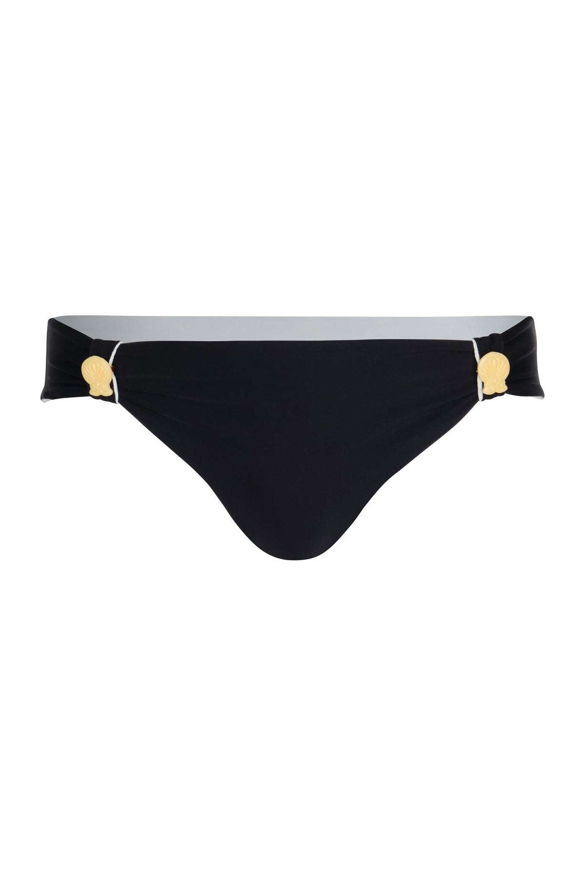 Sunset Bottom in Black & Ivory