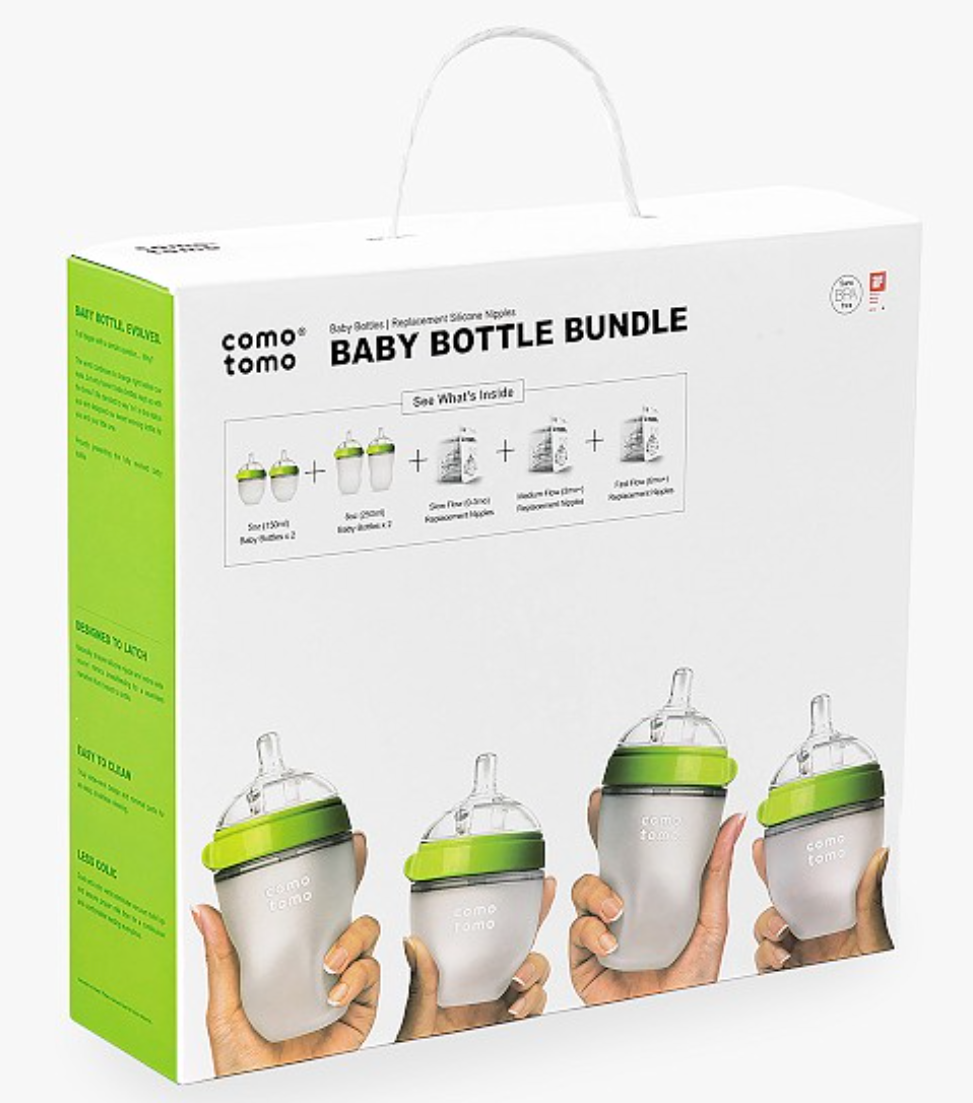 Comotomo Baby Bottle Bundle
