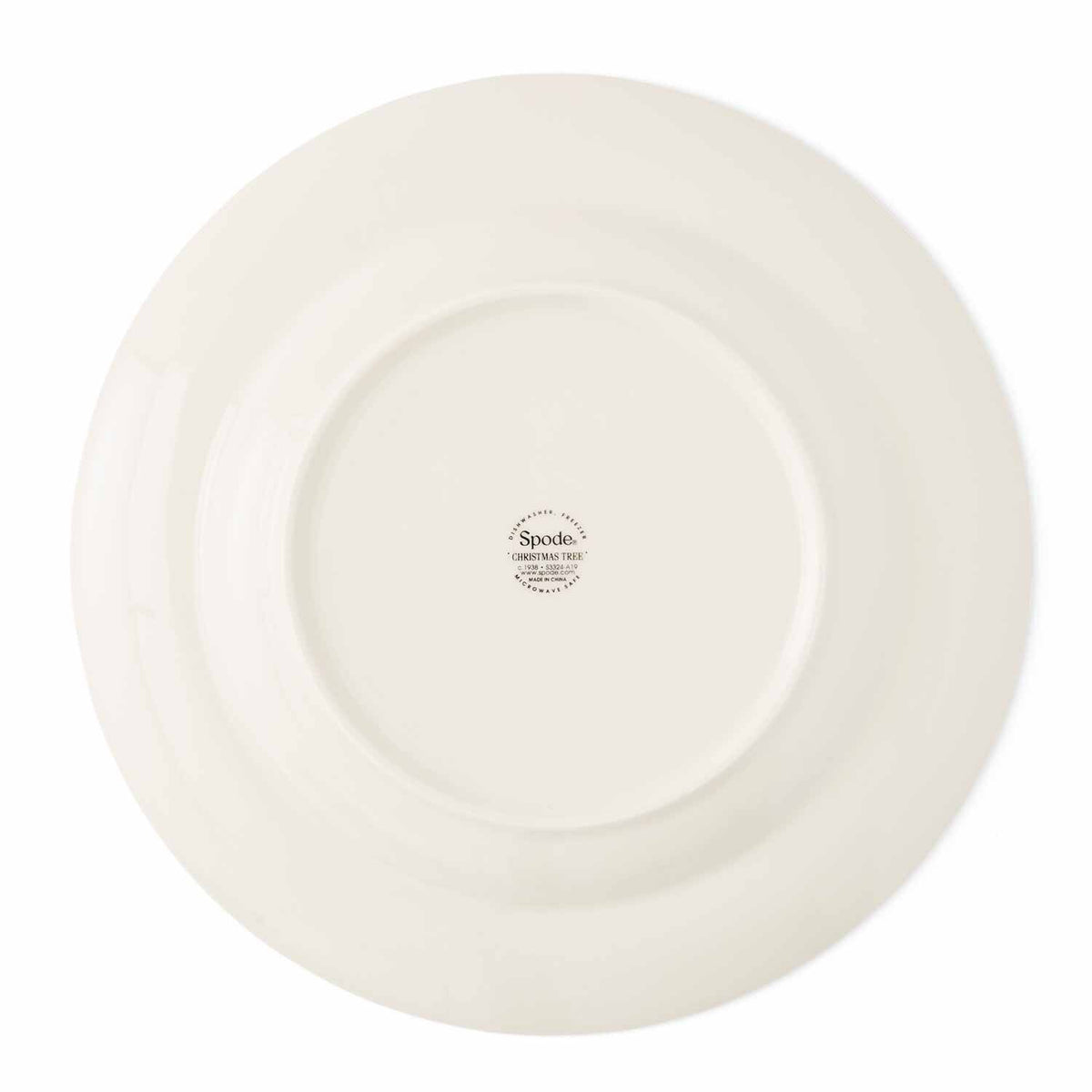 Christmas Tree 10.5" Dinner Plates, Set of 4 with Gift Box