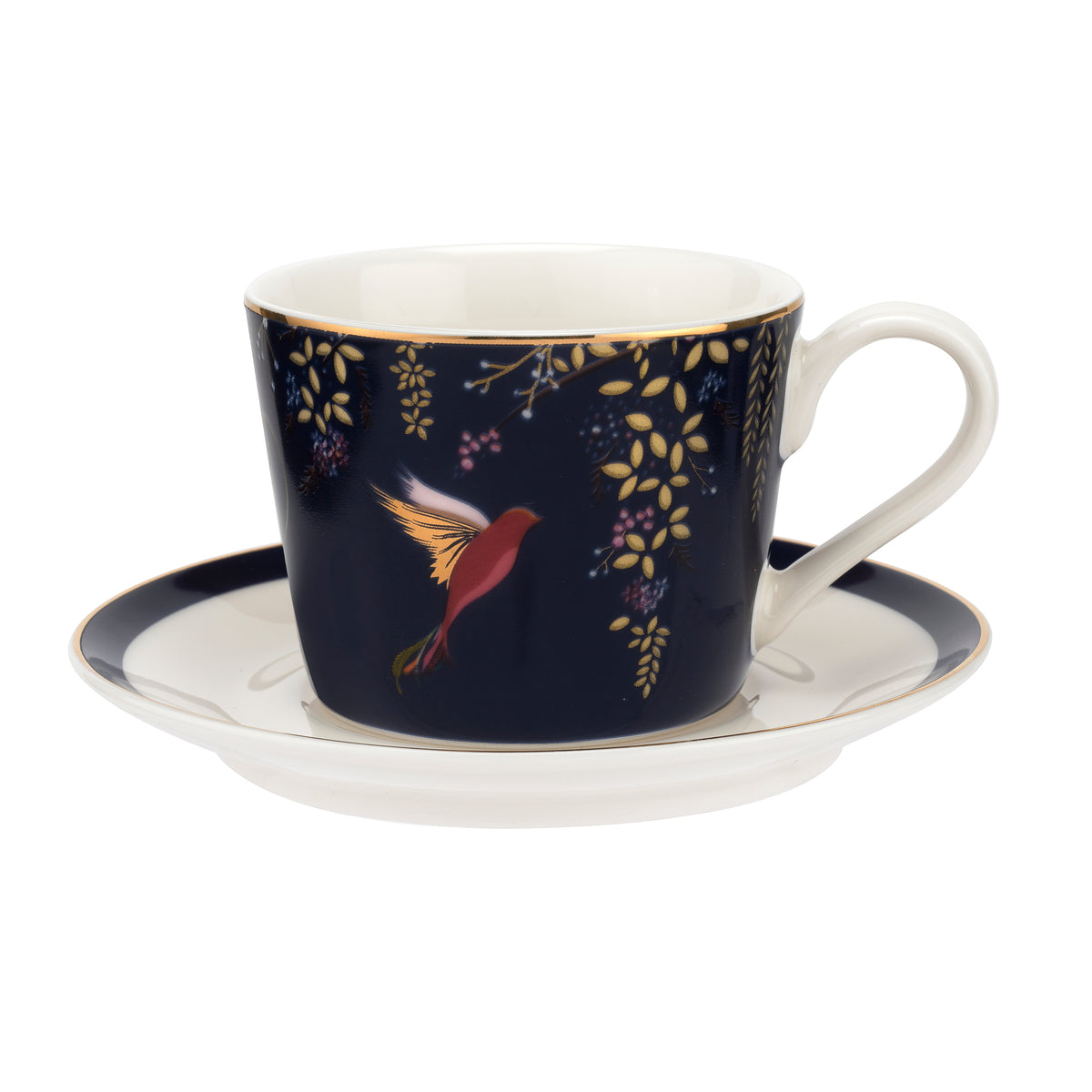 Sara Miller Chelsea Collection Teacup & Saucer in Blue
