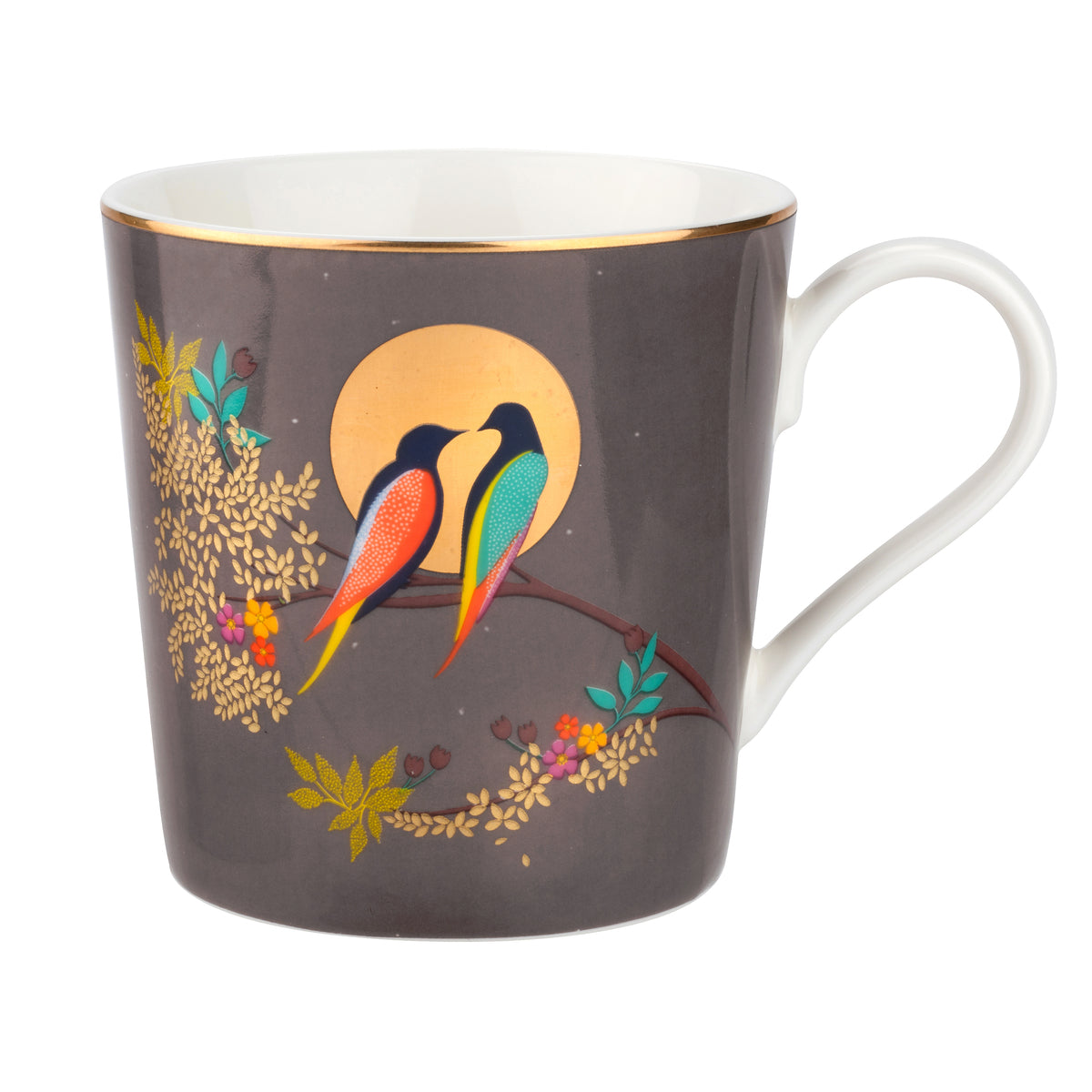 Sara Miller Chelsea Collection Mug in Grey