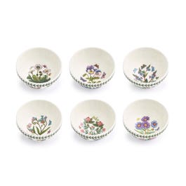 Botanic Garden Set of 6 Stacking Bowls, 5 Inch