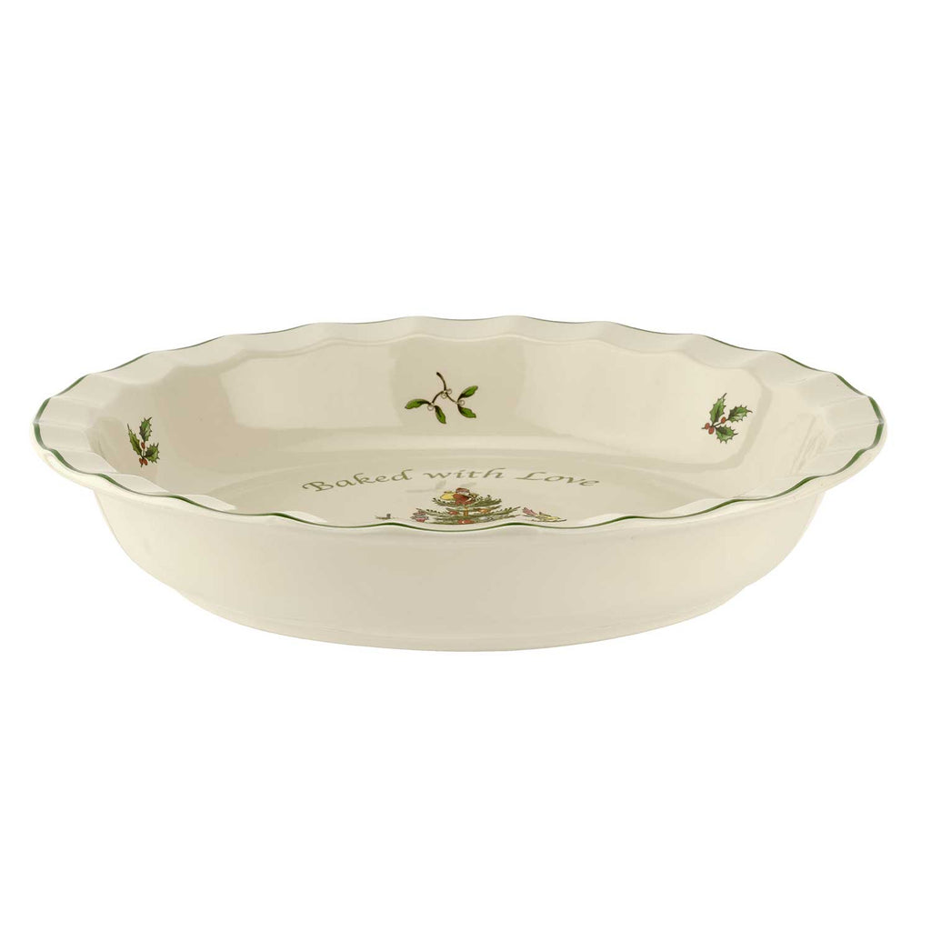 Christmas Tree 10" Pie Dish