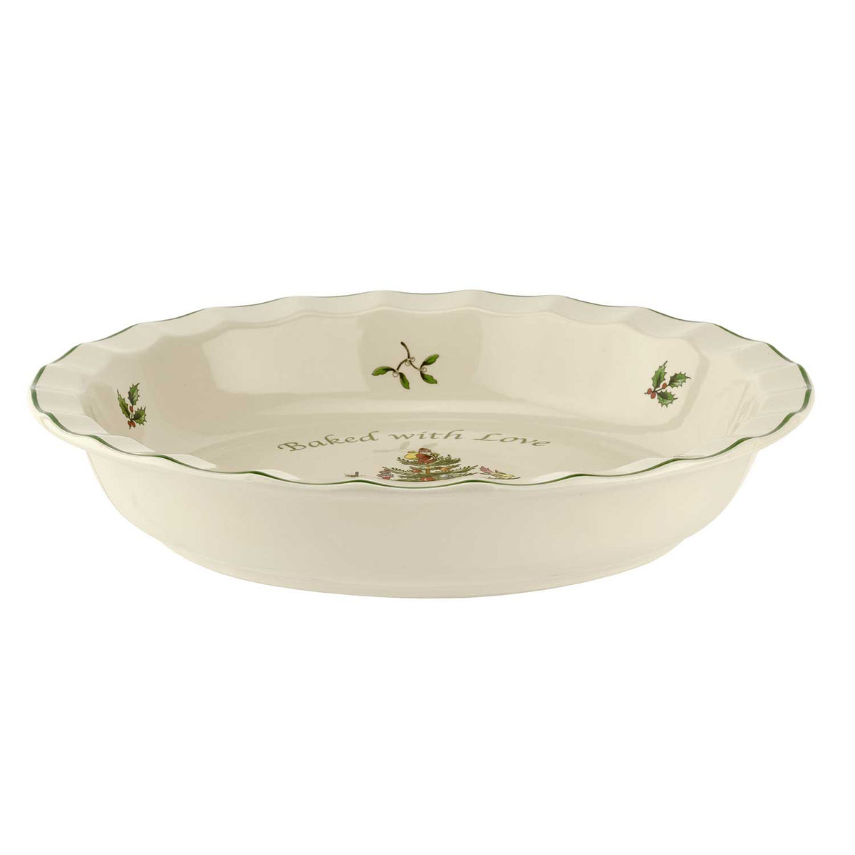 Christmas Tree 10" Pie Dish