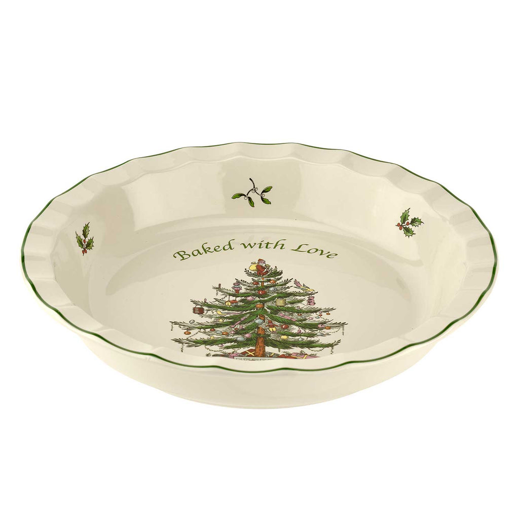 Christmas Tree 10" Pie Dish