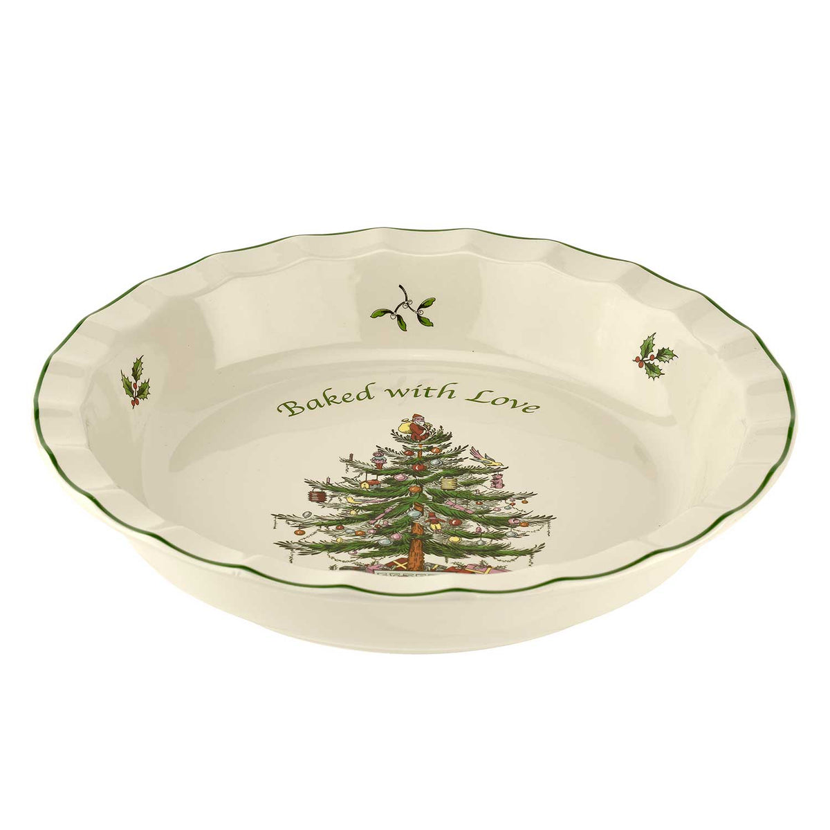 Christmas Tree 10" Pie Dish