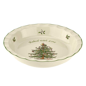Christmas Tree 10" Pie Dish