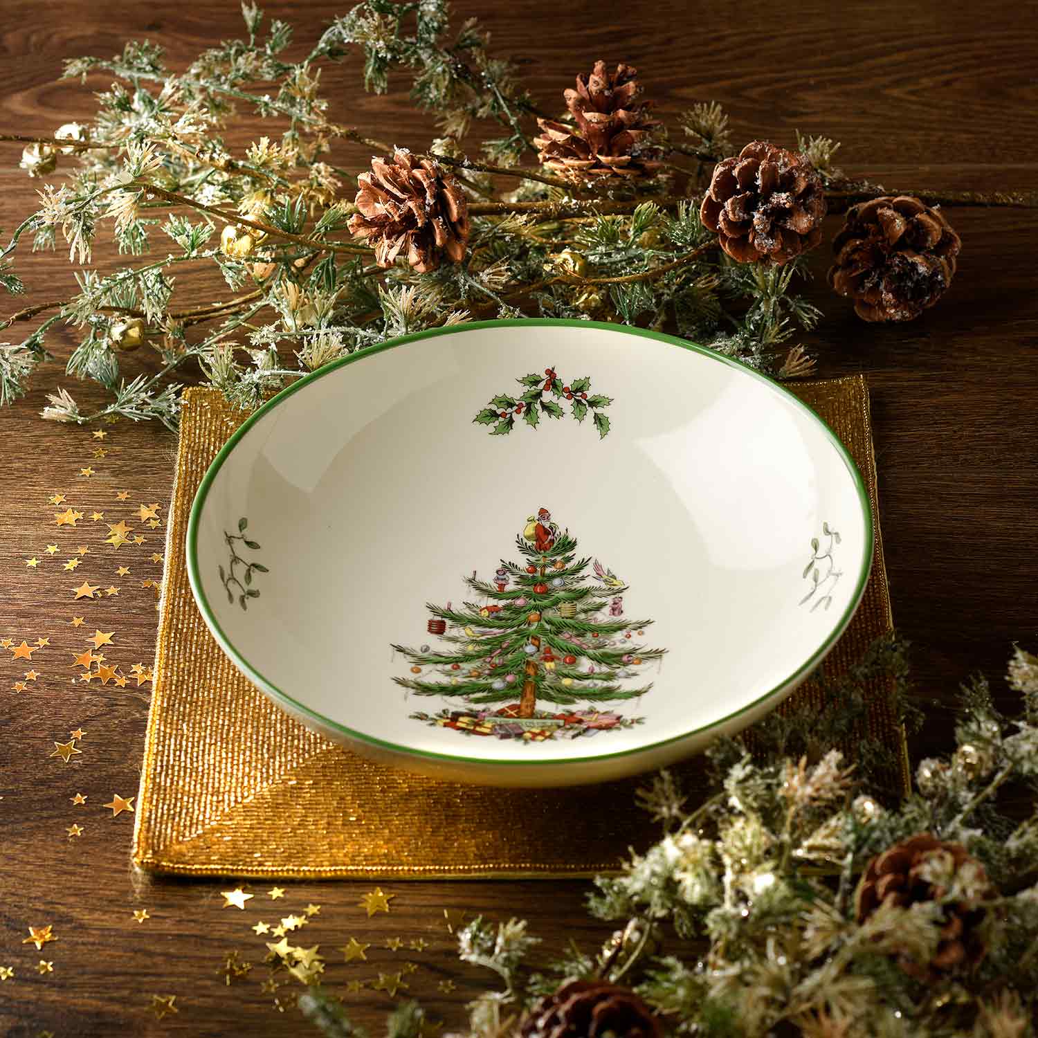 Christmas Tree 9" Pasta Bowl