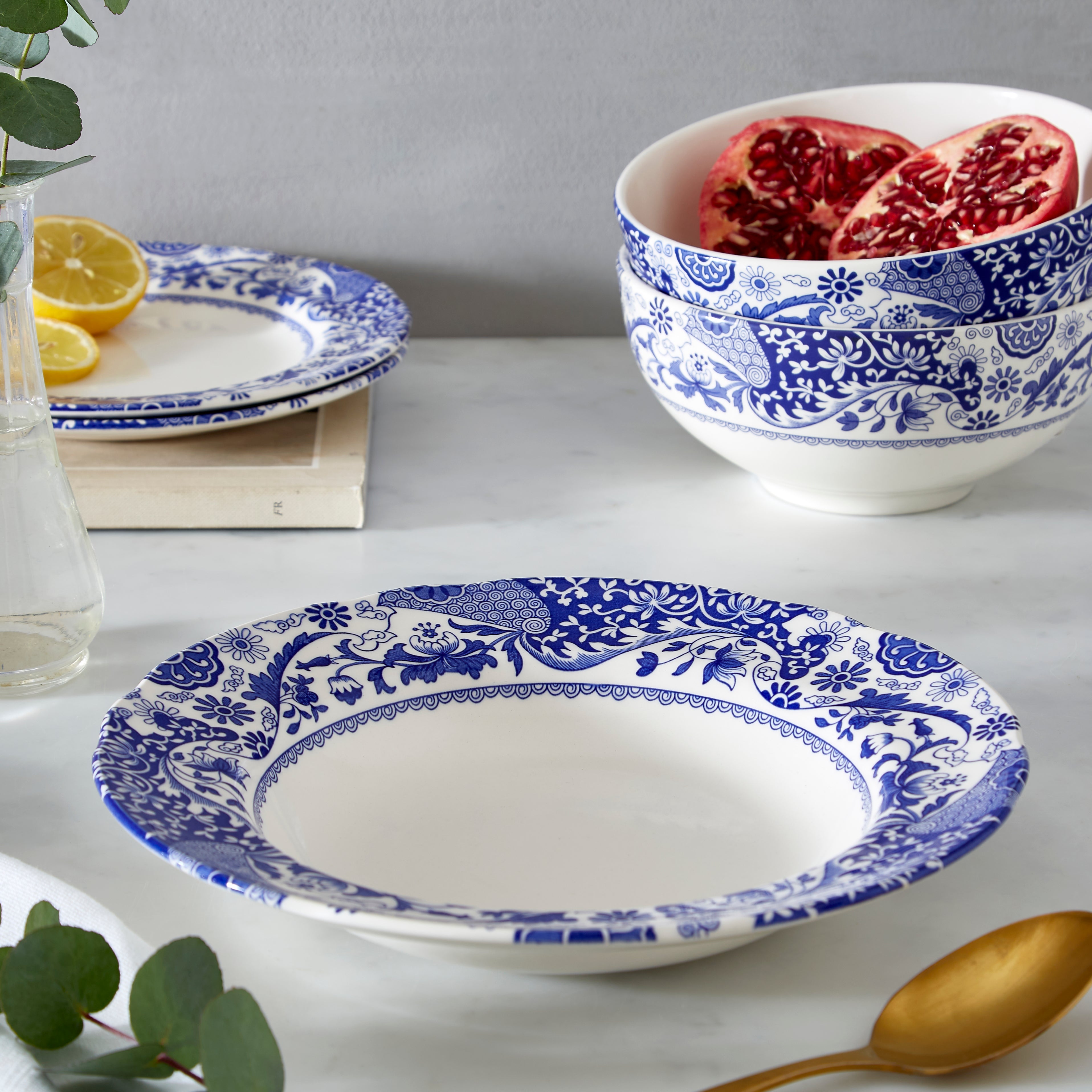 Brocato Soup Plates, Set of 4