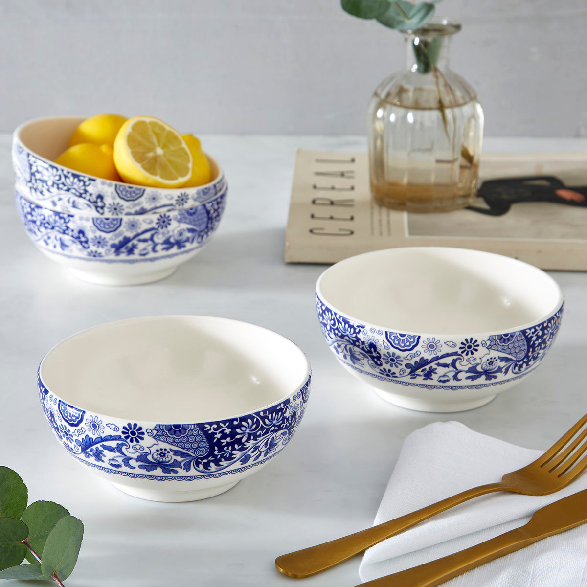 Brocato 5.5" Bowls, Set of 4