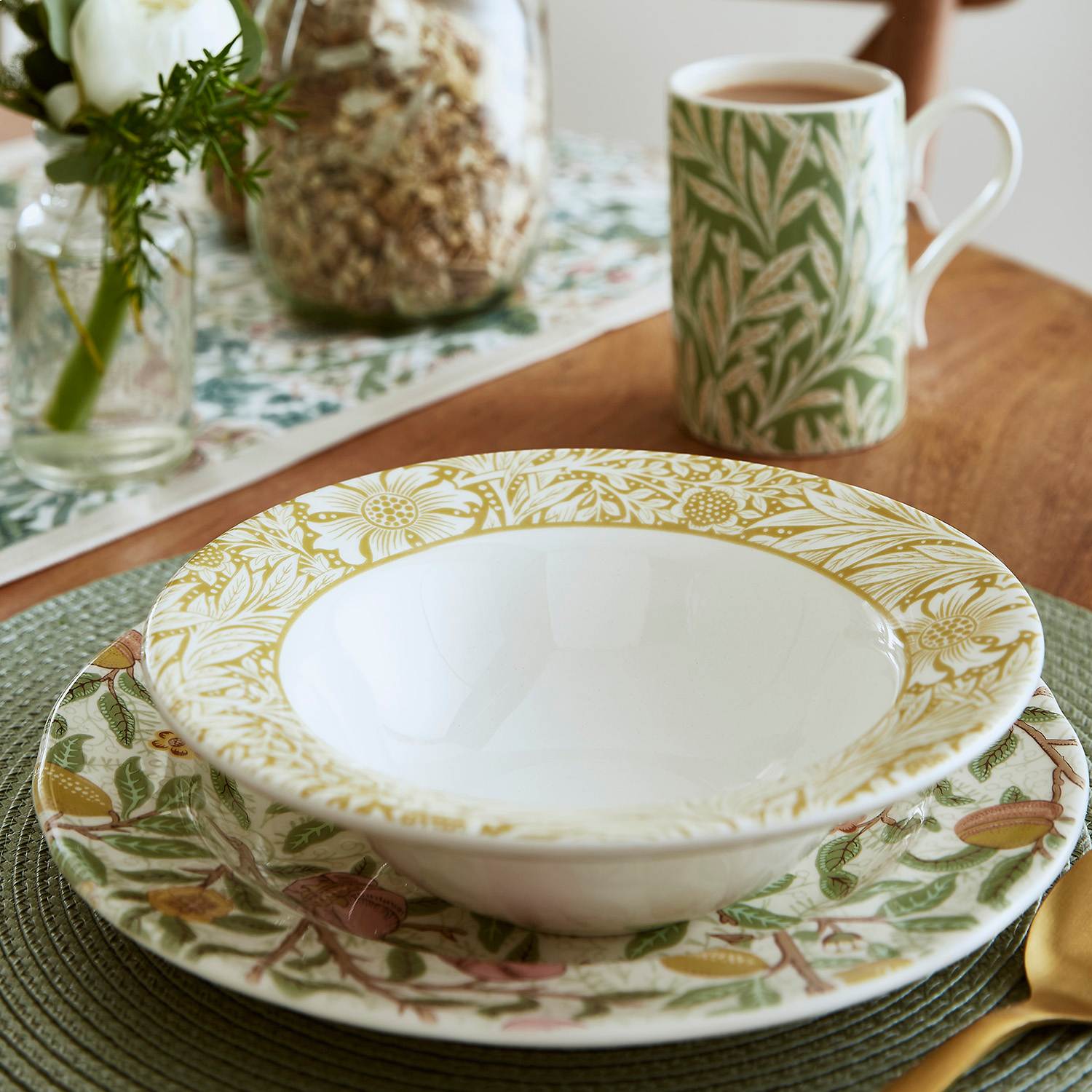 Morris & Co. Cereal Bowls, Set of 4