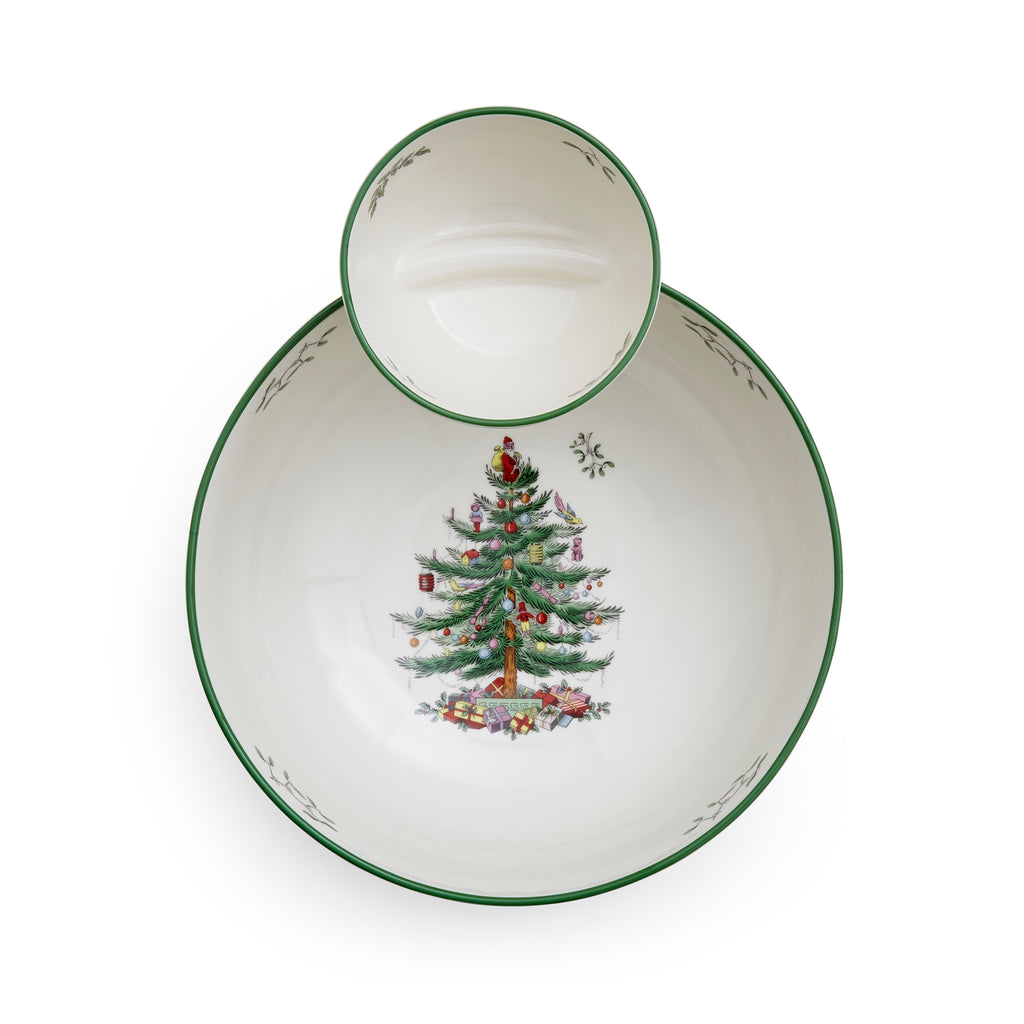 Christmas Tree Tiered Chip & Dip