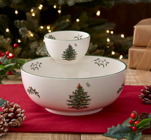 Christmas Tree Tiered Chip & Dip