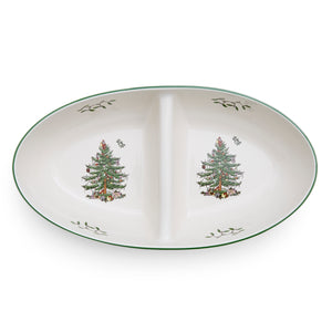 Christmas Tree 9" Traditional Divided Server