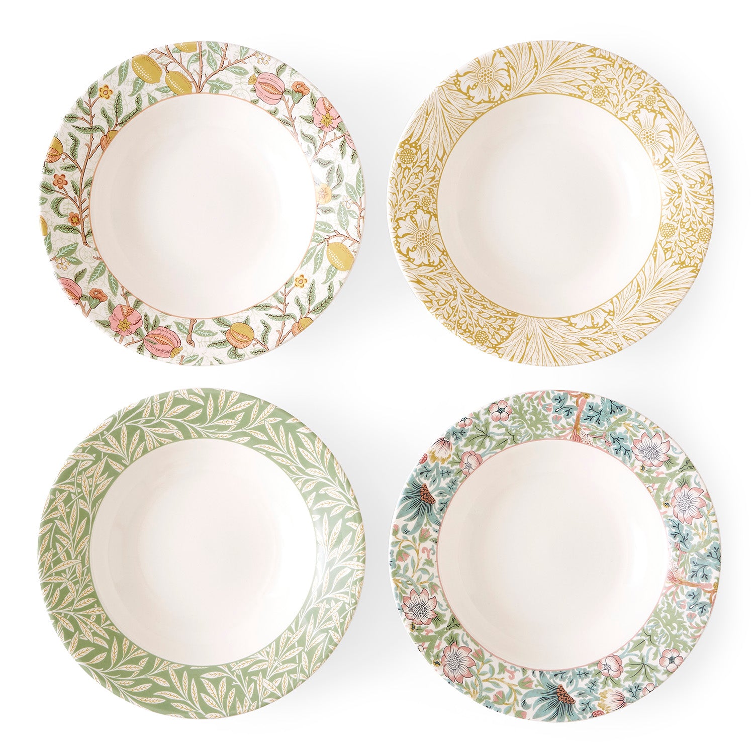Morris & Co. Bistro Pasta Bowls, Set of 4