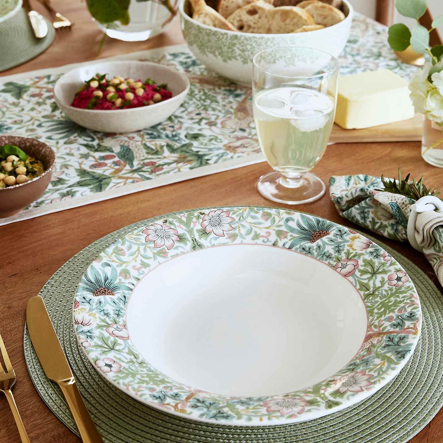 Morris & Co. Bistro Pasta Bowls, Set of 4