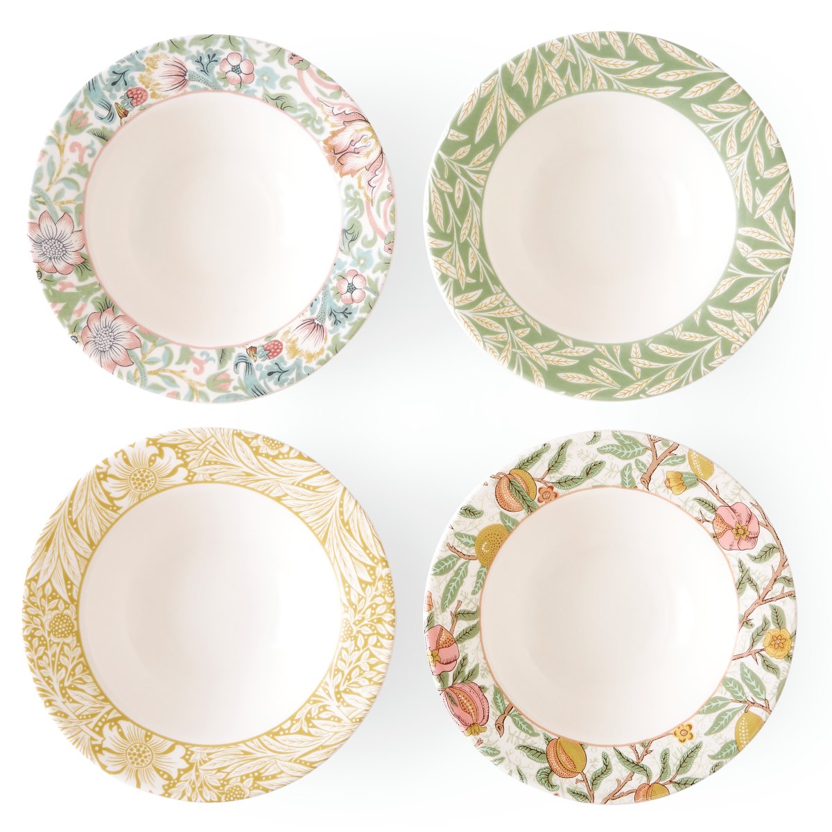 Morris & Co. Cereal Bowls, Set of 4