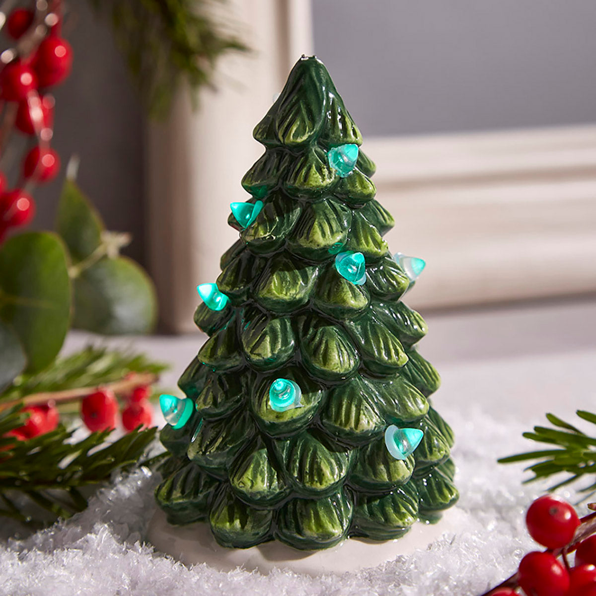 Christmas Tree Figural 4" Tree Centerpiece
