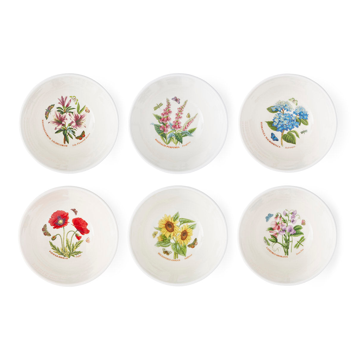 Botanic Garden Meadow Stacking Bowls, Set of 6