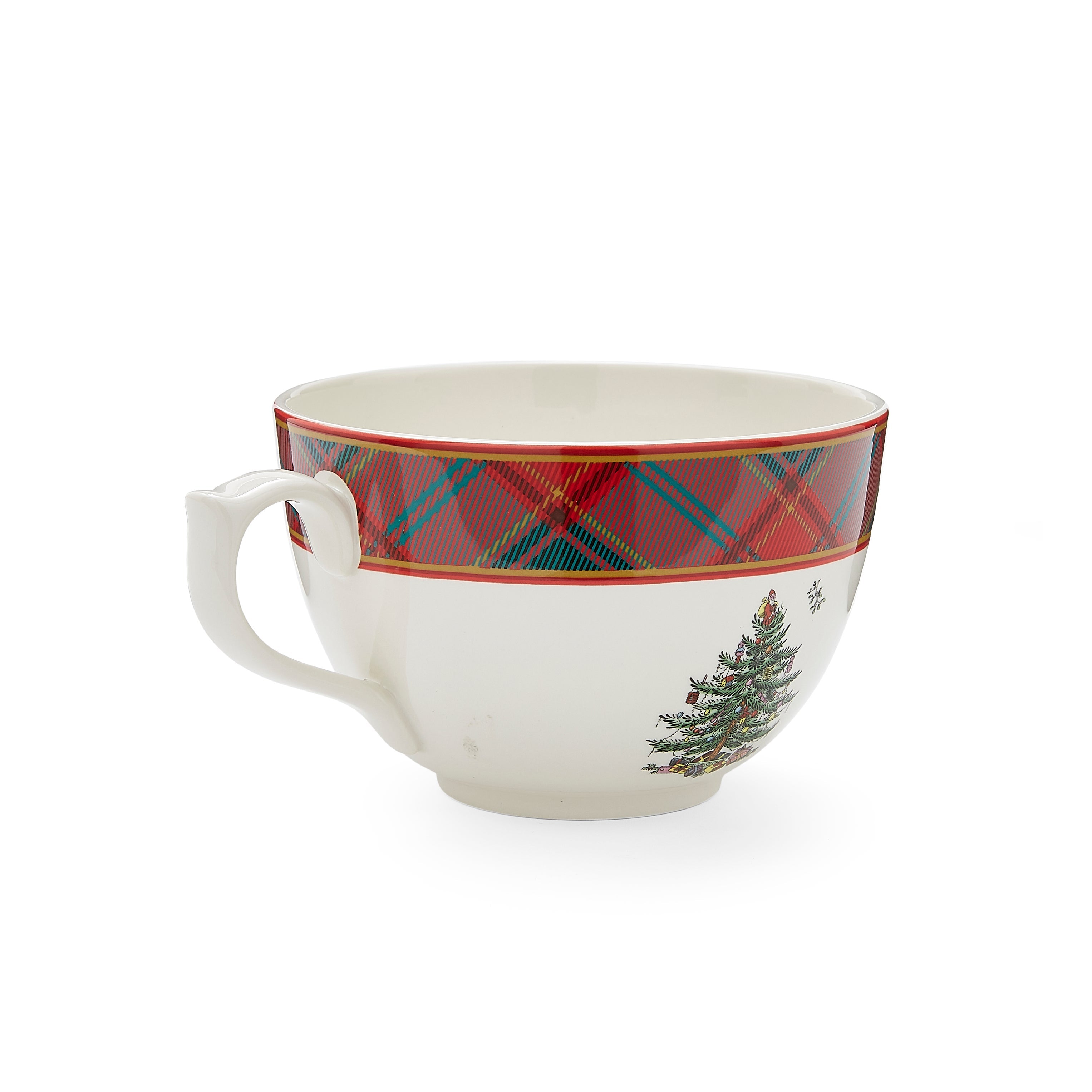 Christmas Tree Tartan 20 Oz. Jumbo Cup