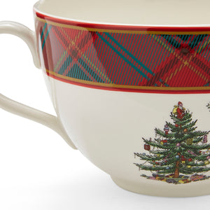 Christmas Tree Tartan 20 Oz. Jumbo Cup