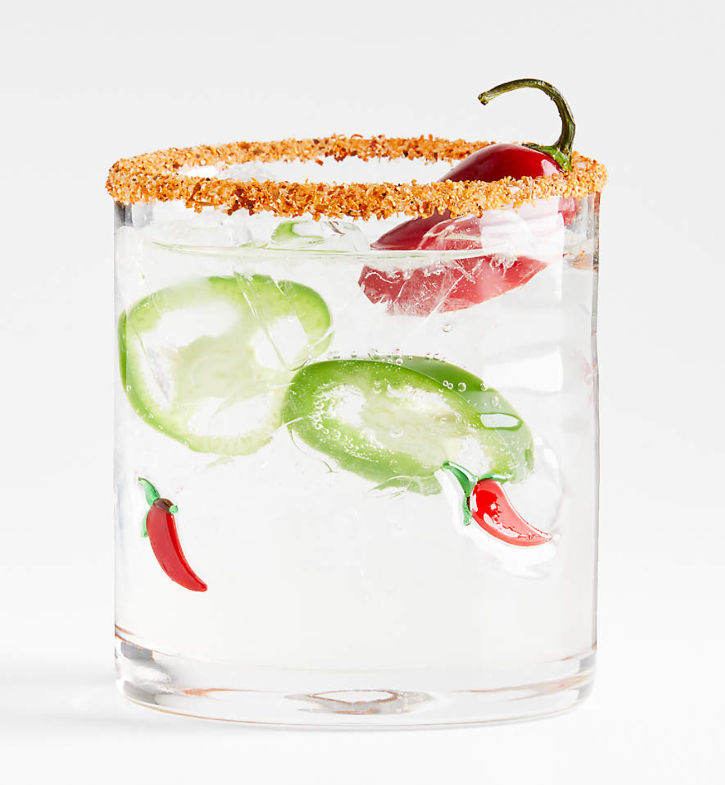 Chili Pepper 14-Oz. Icon Double Old-Fashioned Glass