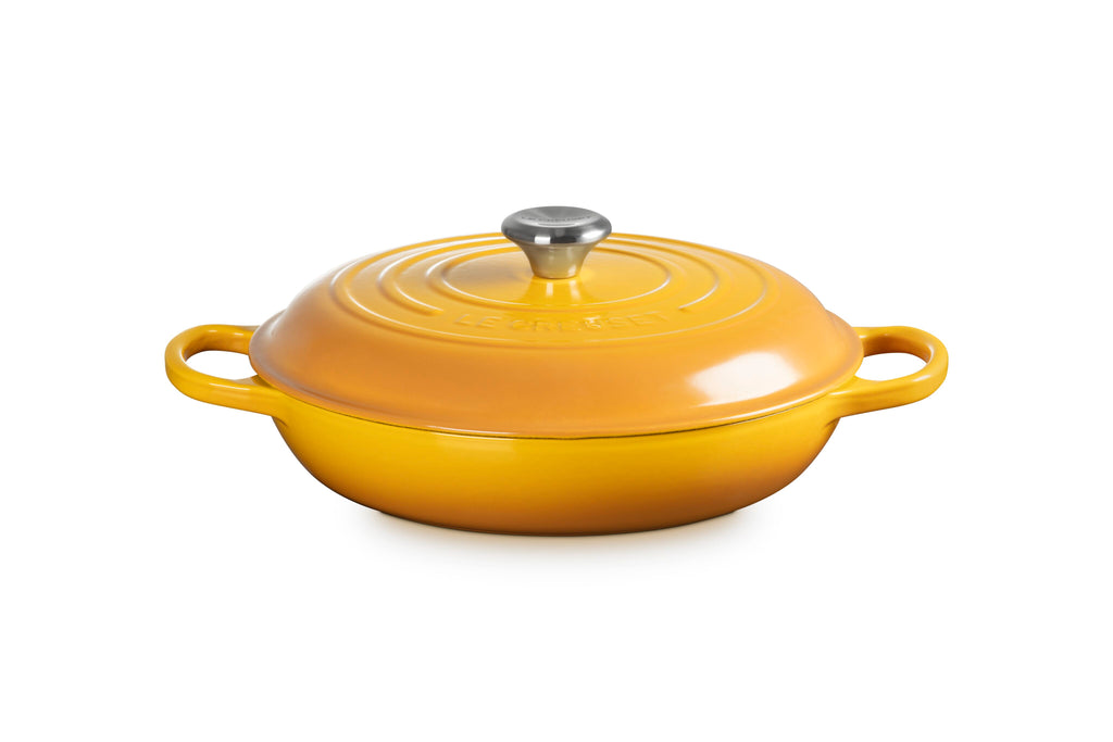 Le Creuset Signature Round Braiser, 3.5 qt., Nectar