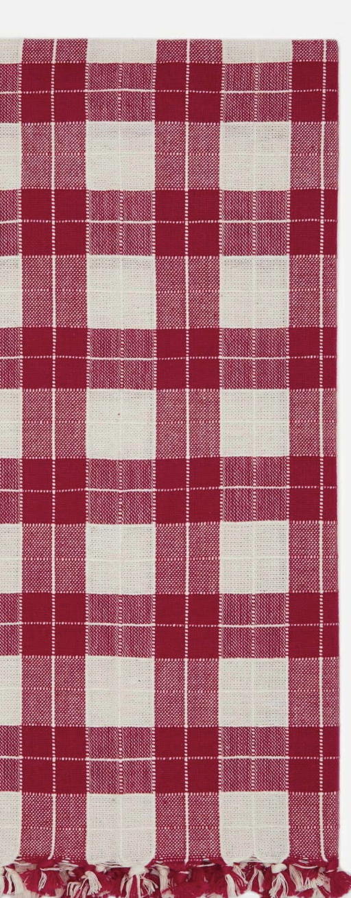 ANNABELLE PLAID – Red Tea Towel