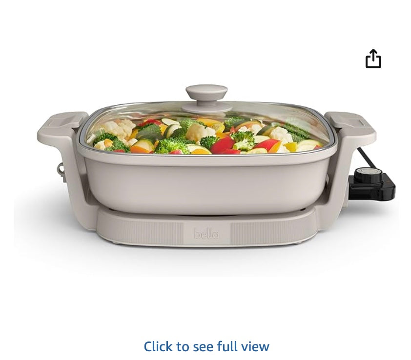 bella Make and Take Electric Skillet