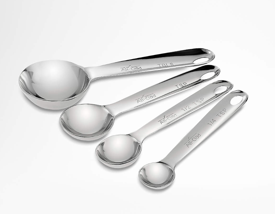 All-Clad ® Stainless Steel Measuring Spoons