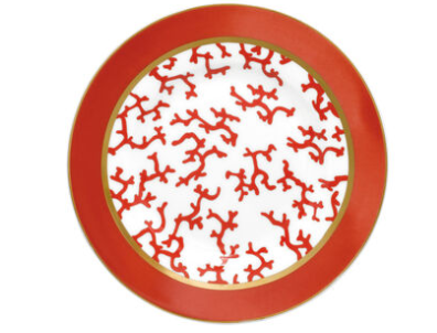 Cristobal Red Bread and Butter Plate