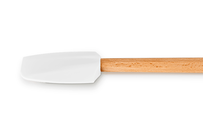Signature Silicone Small Spatula in White