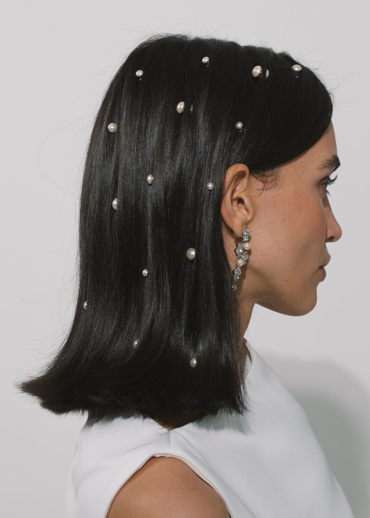Paige Hair Magnet Set in Pearl