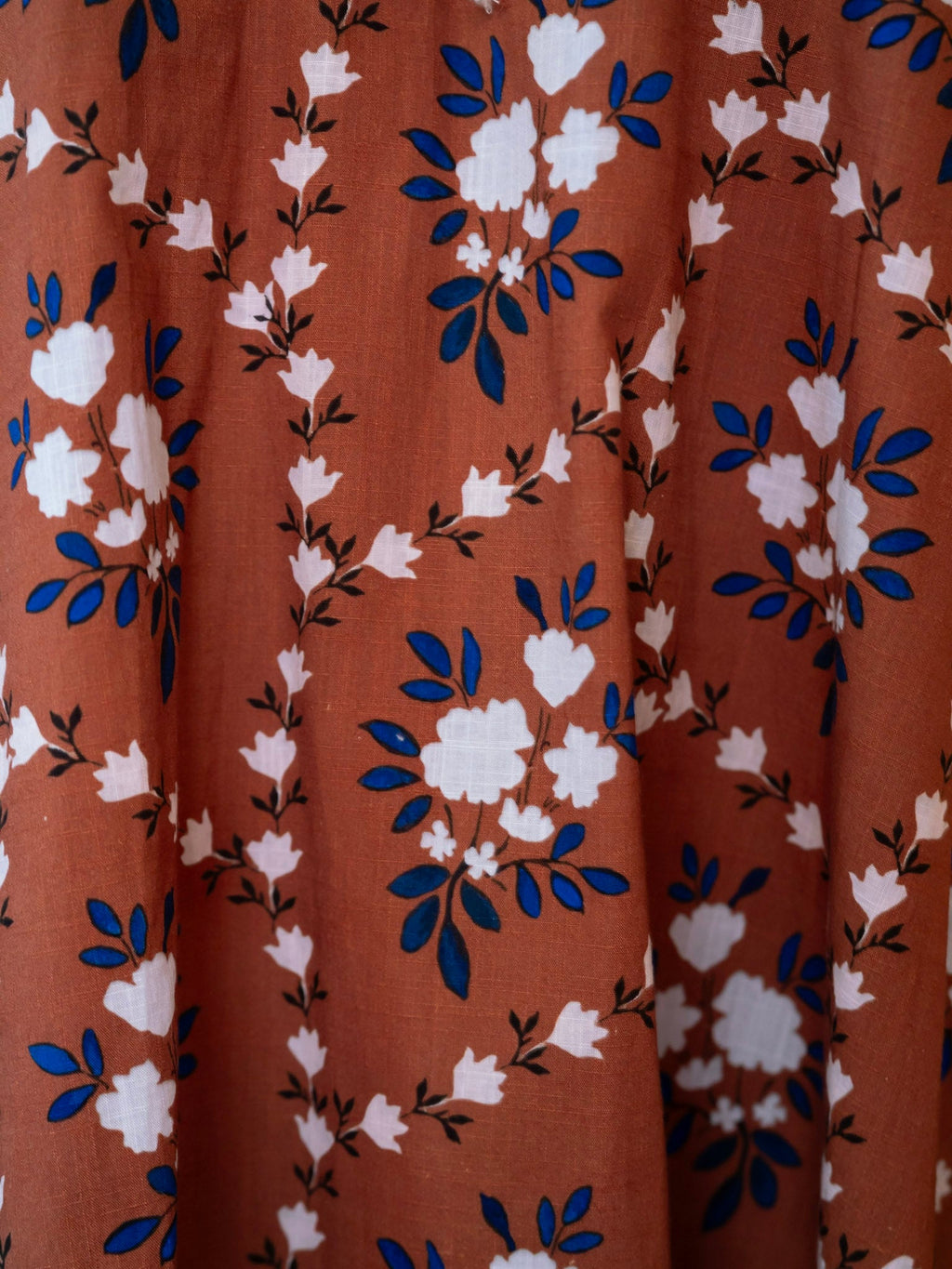 House Dress in Marigold Honey Floral