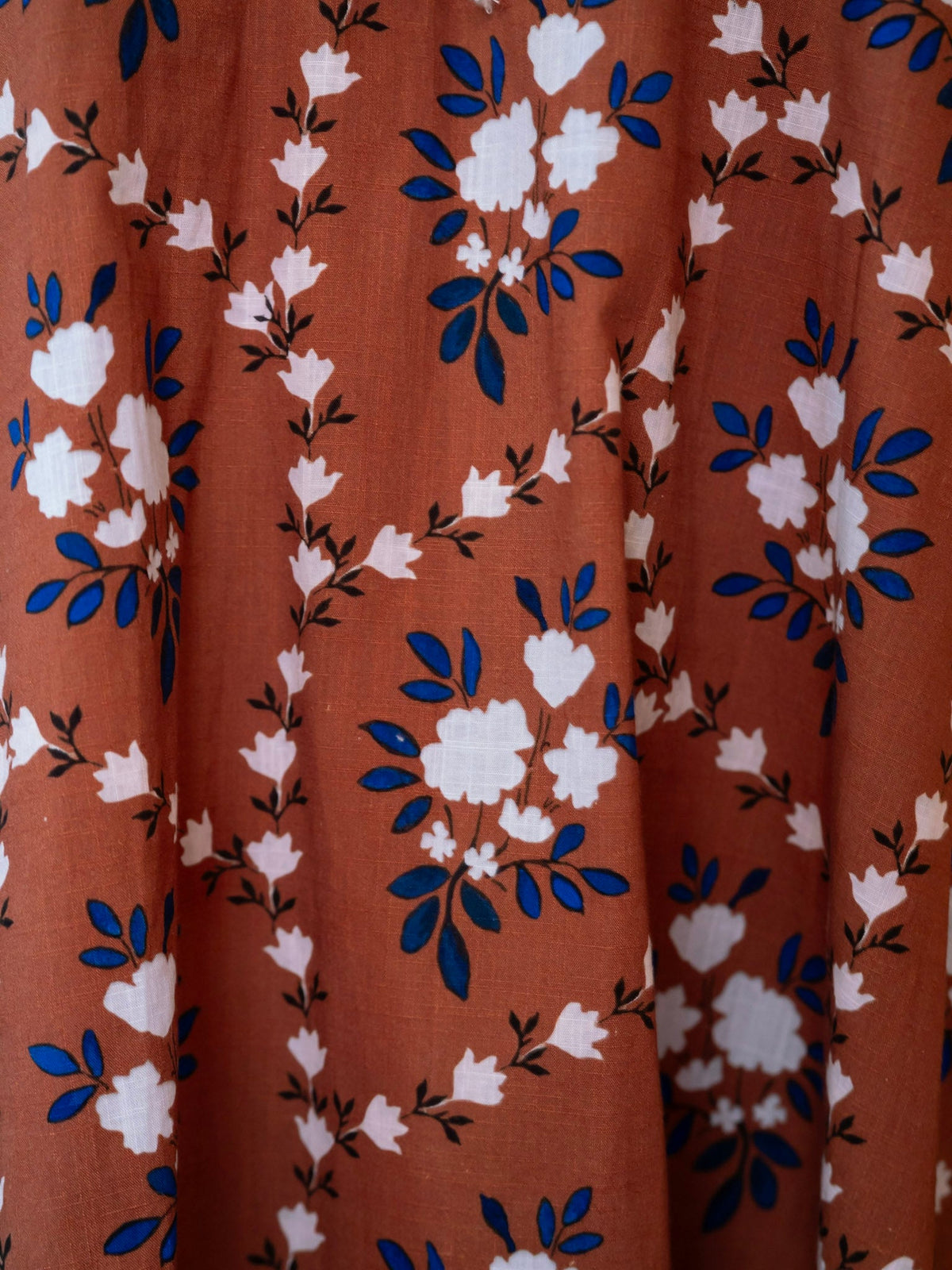 House Dress in Marigold Honey Floral