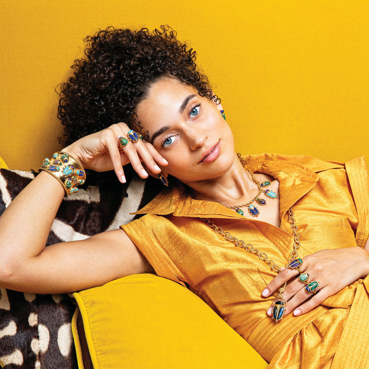 Scarab Family Reunion Cuff Ð Multi