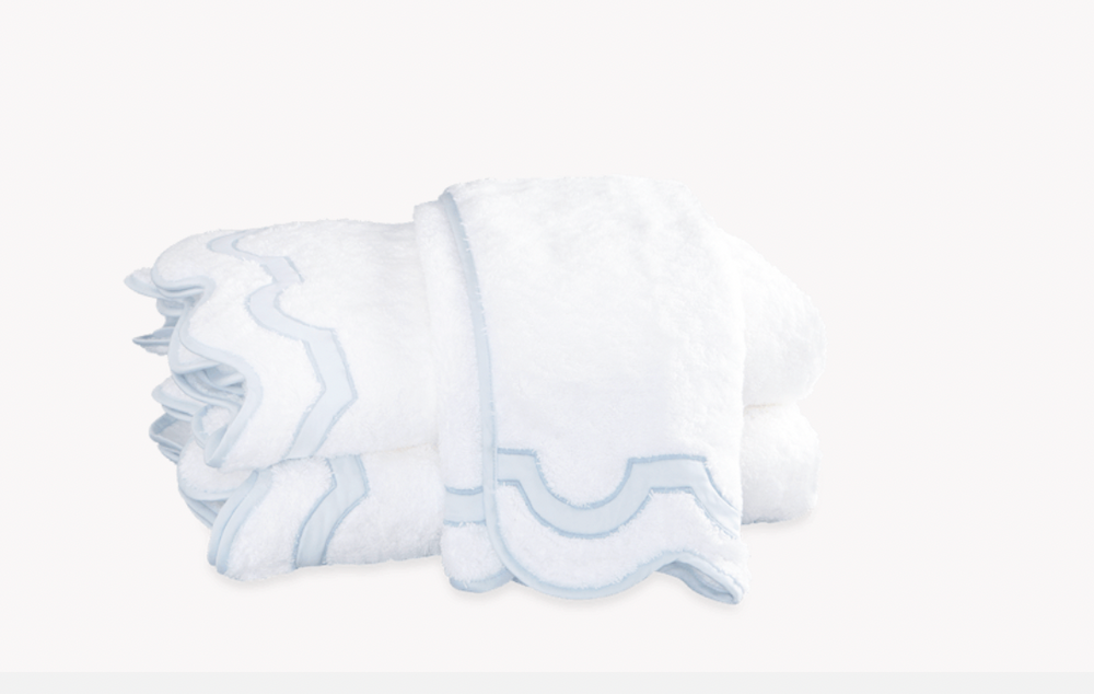 Matouk Mirasol Bath Towels (Blue)